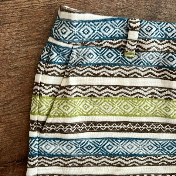 😊 3/$30
LOFT BOHO design Shorts by Ann Taylor Sz 6 blue green - Picture 3 of 12